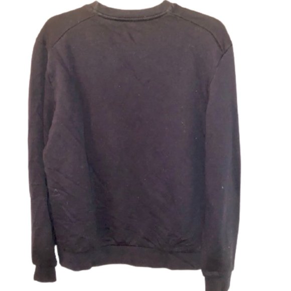 Eleven Paris Nolan Embroidered Feather Sweatshirt - Black/Multi - L - Picture 9 of 10